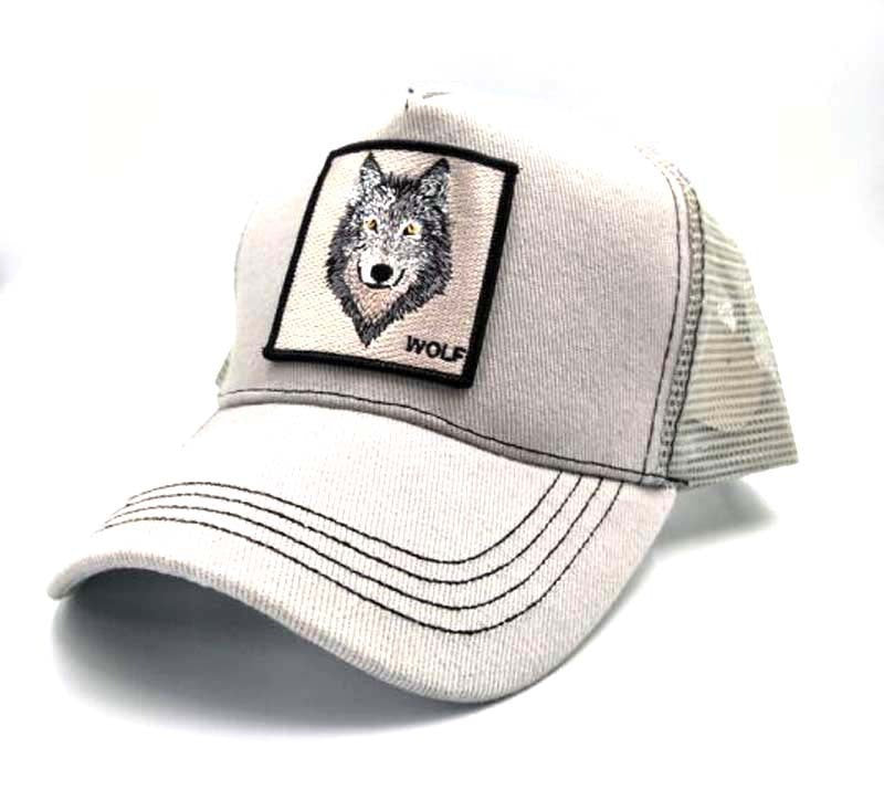 Gorra de béisbol con estampado animal