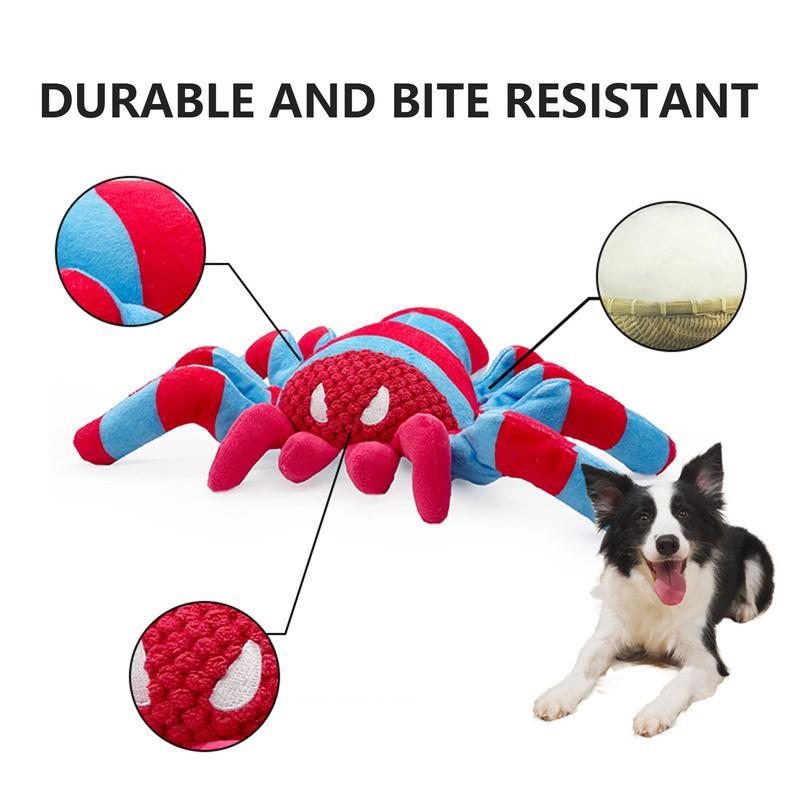 Jouet en peluche pour chien résistant aux morsures, nettoyage des dents interactif, soulage l'ennui pour les chiots, chiens de taille moyenne et grande 