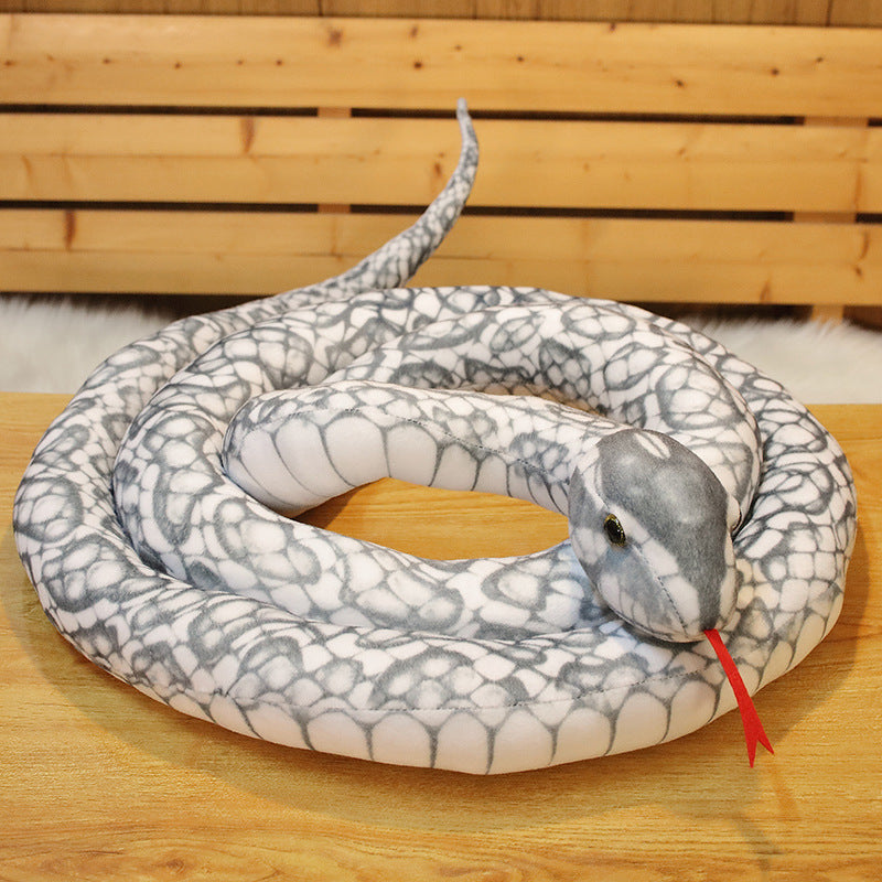 Cartoon Big Snake Plush Toy Large Snake Doll