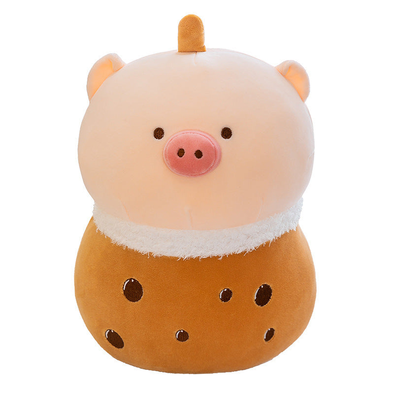 Fashion Creative Milk Tea Cup Plush Toys