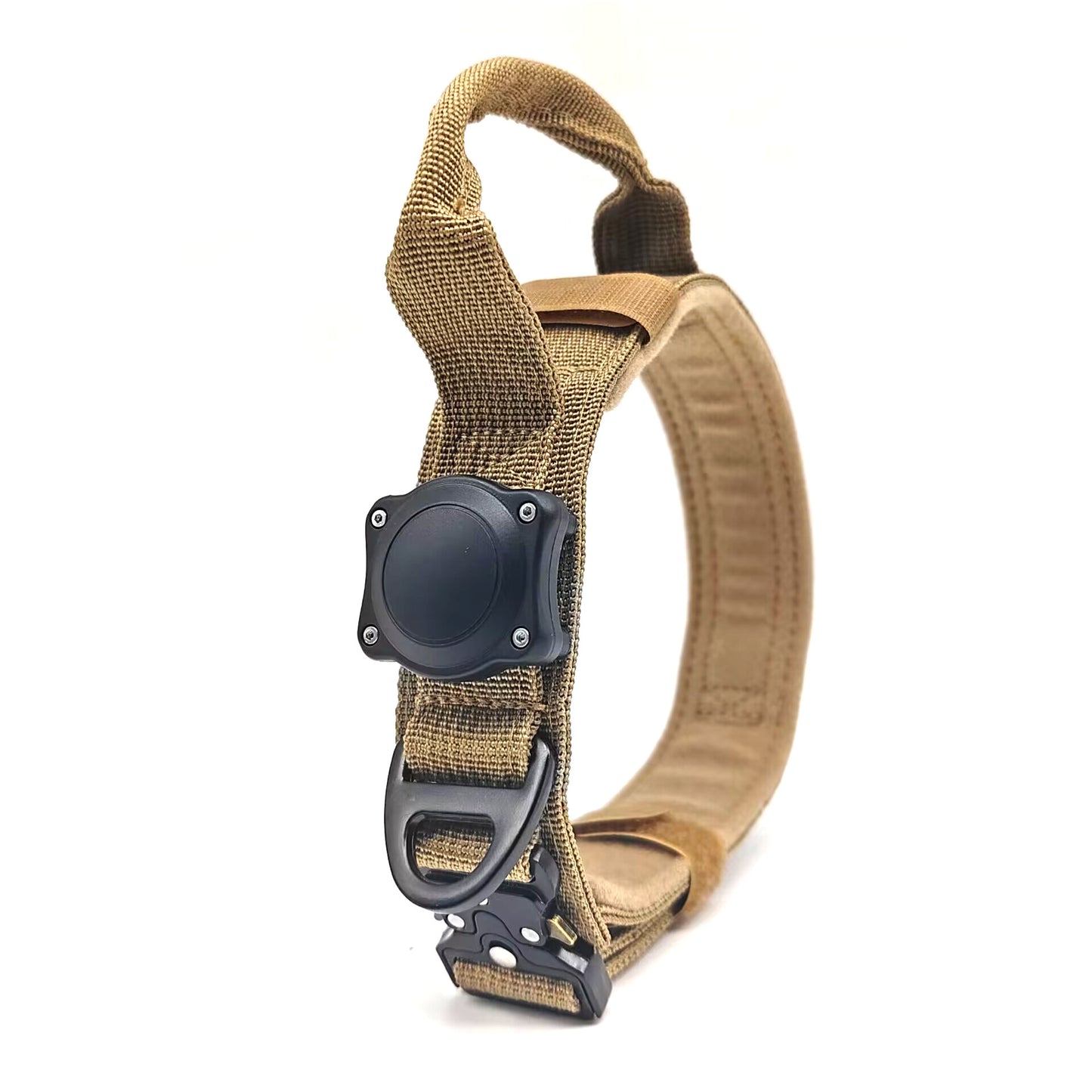 Collier tactique étanche pour chien avec anneau de positionnement