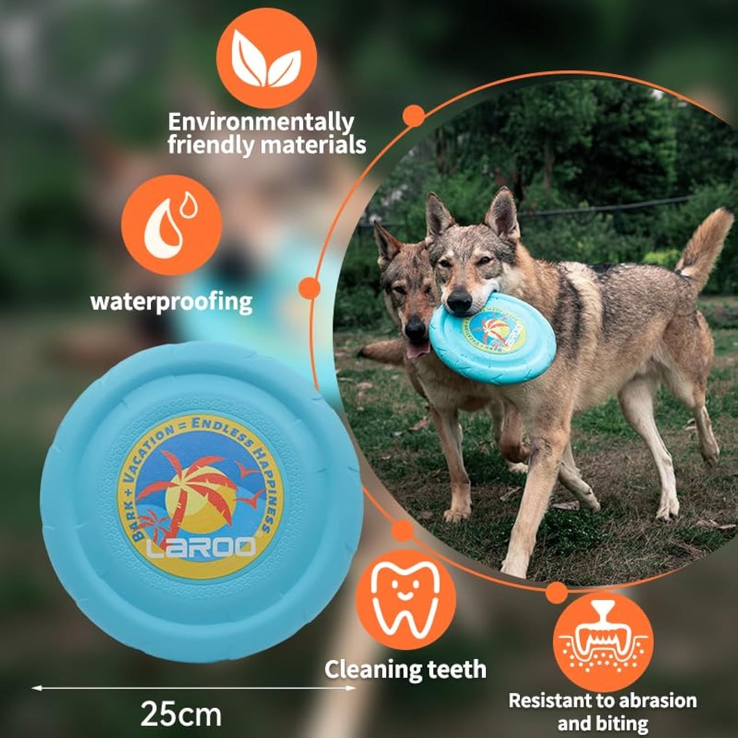 Dog Flying Disc Dog Flying Disc Durable And Interactive Flying Disc For Medium And Large Dogs  Perfect For Summer Parties And Outdoor Playtime