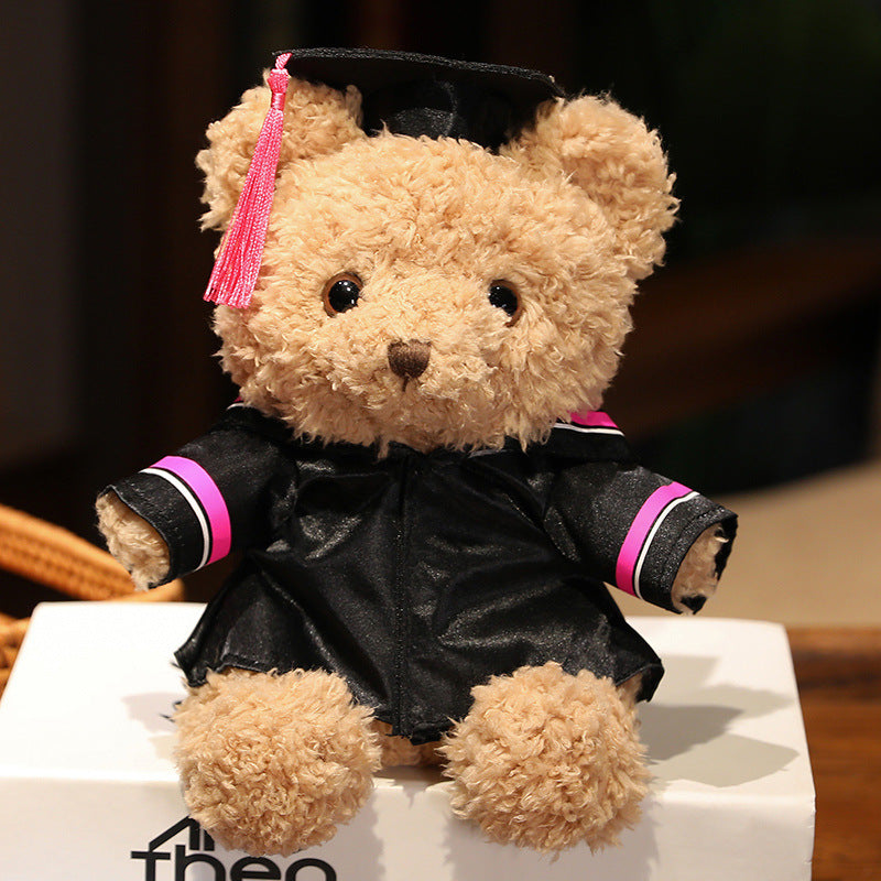 Gown Of Doctor Degree Teddy Bear Doll Plush Toys