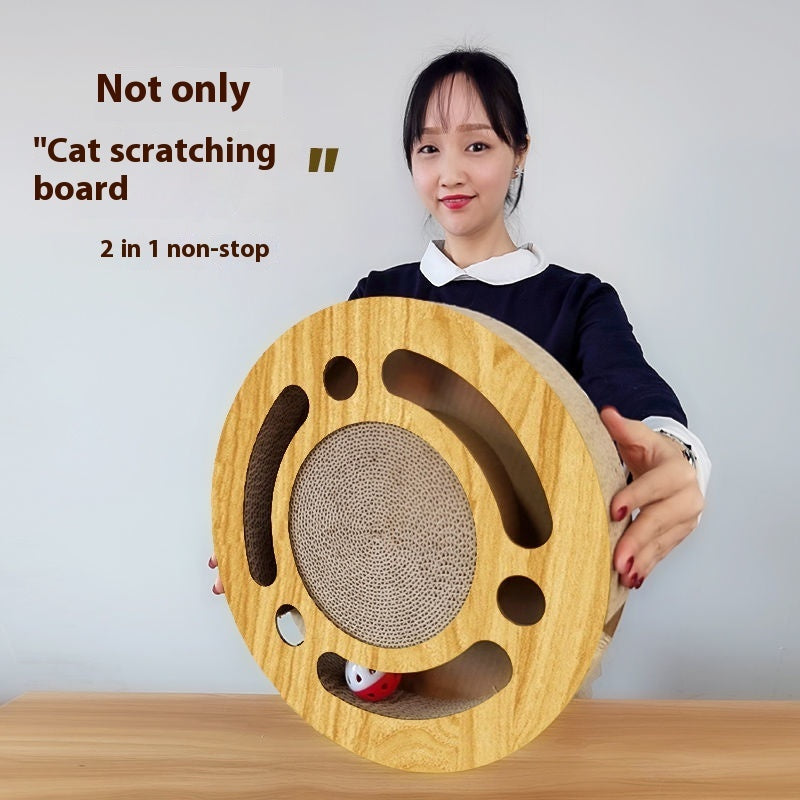 Cat Scratch Board Round Ball Grinding Claw Toy