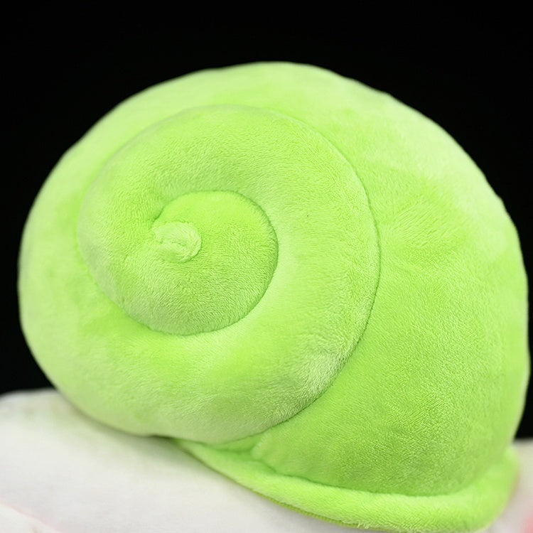 Peluche escargot des montagnes vertes