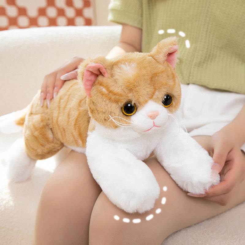 Poupée de chat de simulation, jouet pour chat de compagnie, poupée de caresses pour chat, jouet en peluche pour chat extraterrestre