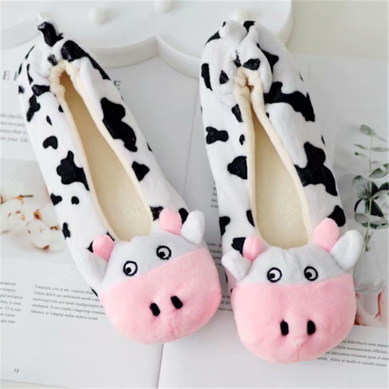 Animal Home Slippers Confinement Shoes Cartoon