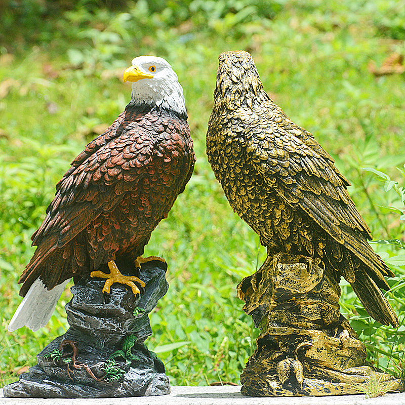 Modelo Animal Decoración Del Hogar Adorno De Águila De Resina