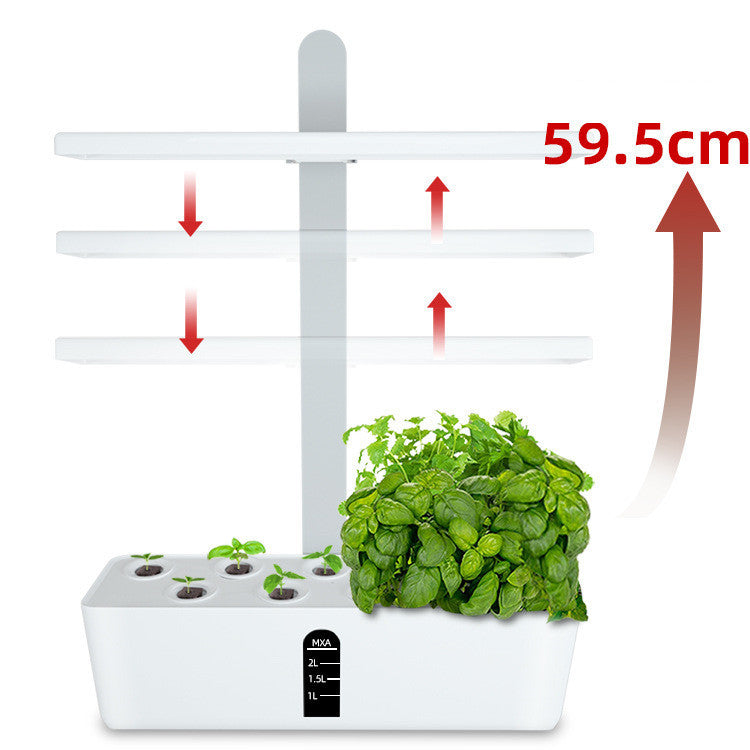 Luz de crecimiento de plantas vegetales hidropónicas inteligentes para cultivo sin suelo