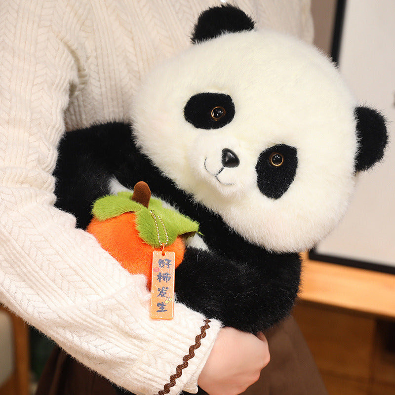 Souvenir touristique, cadeau pour enfants, bonne poupée Panda kaki