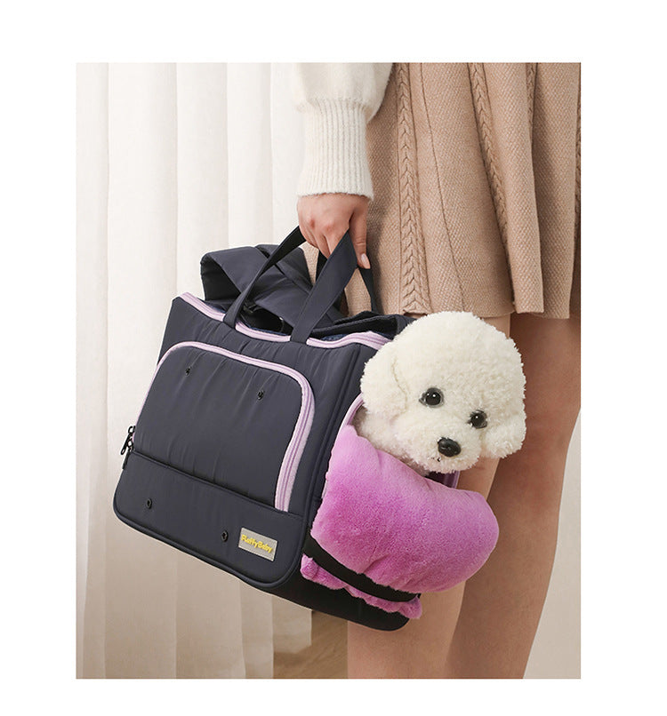 Warm Large Capacity Pet Crossbody Bag