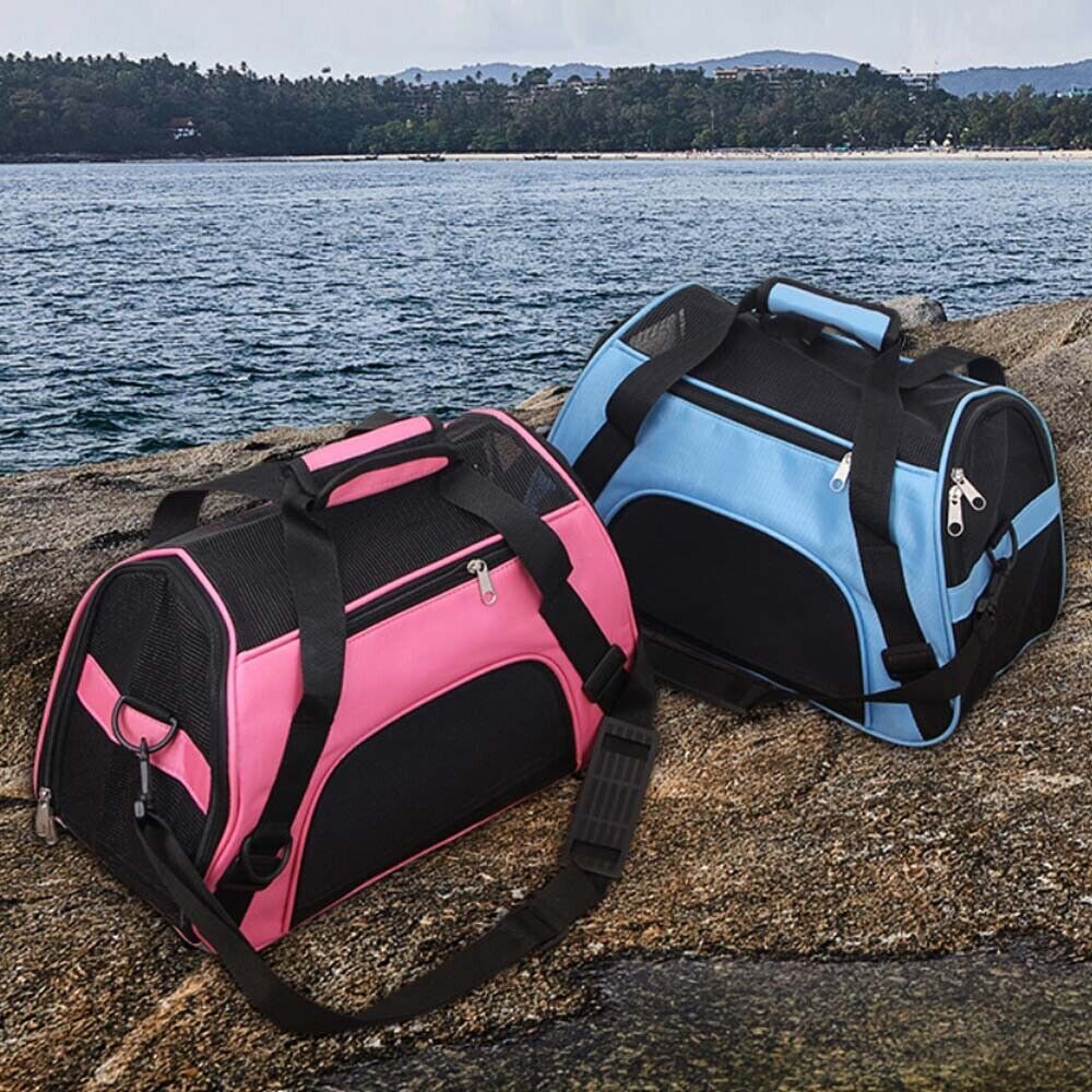 Bolsa portamascotas grande AVC, bolsa de viaje portátil de tela suave para perros, gatos y cachorros