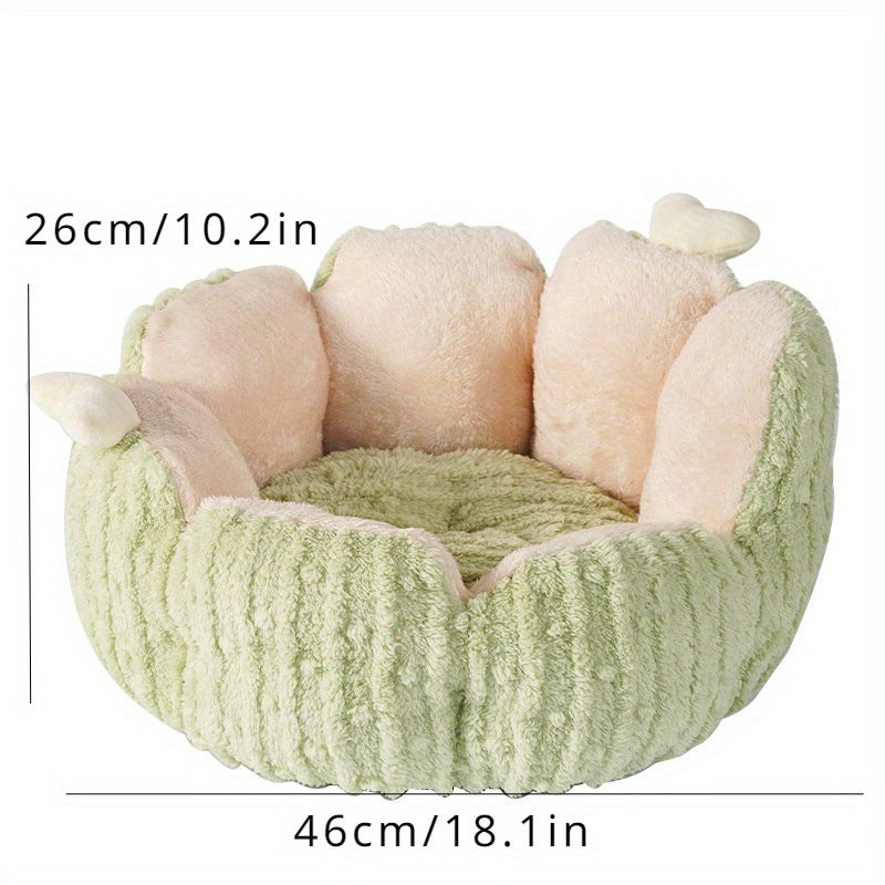 Litière pour chat mignonne, douce et confortable, toutes saisons, universelle, cactus, violet, vert, fournitures pour chats et chiens, jouets