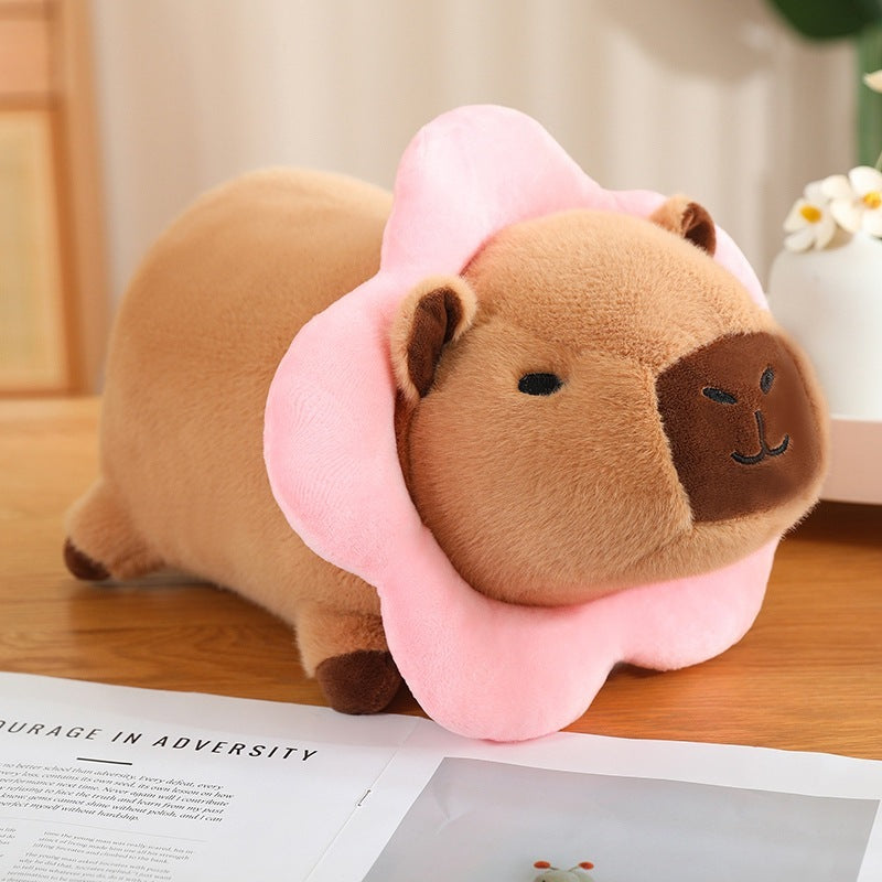 Bee Toast Transformation Lying Capabala Plush Doll Toast Capybara