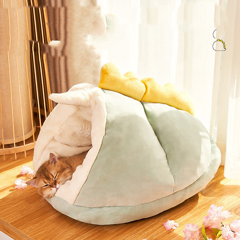 Coussin pour niche d'hiver pour chat