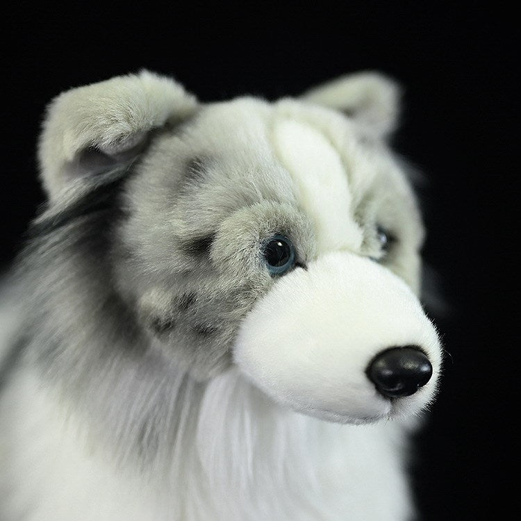 Border Collie Simulation Plush Toy