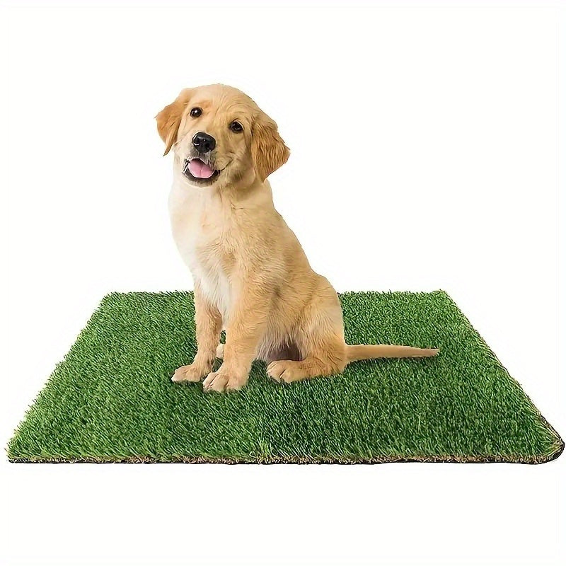 Tapis de toilette pour chien en gazon artificiel Tapis de dressage pour animaux de compagnie Tapis de pelouse lavable et réutilisable pour chat et chien Tapis de dressage pour chien