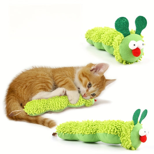 Jouet interactif en peluche pour chat, oreiller doux et durable, aucune batterie requise, un plaisir sans fin avec les jouets de sport pour chat, jouets électroniques rechargeables interactifs pour chat