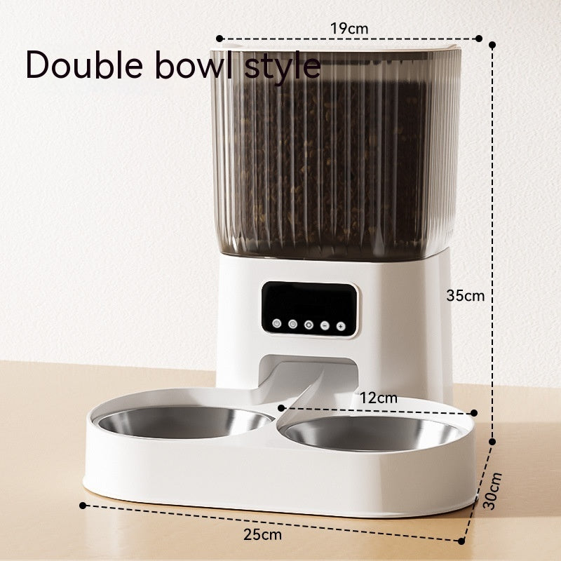 Automatic Pet Feeder Cat Intelligent Remote Control Cat Food Dog Food Timing Quantitative Video Monitoring Pet Feeding Machine