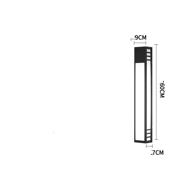 Lámpara de pared impermeable al aire libre minimalista moderna patio jardín