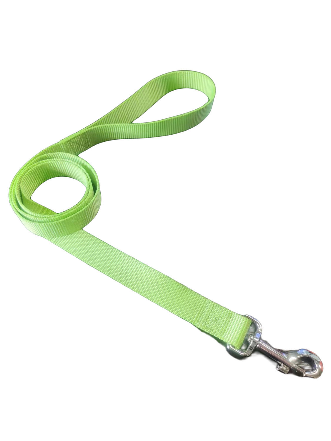 Cuerda de nailon de una sola cuerda para sujetar la mano del perro en color sólido