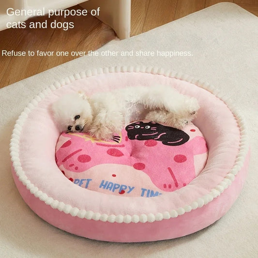 Cat Litter Four Seasons Universal Princess Wind Cat Cushion Kitten Puppy Sleeping Mat Medium And Small Dog Supplies Accessories