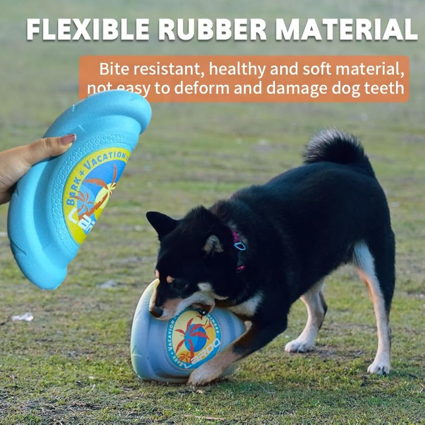 Dog Flying Disc Dog Flying Disc Durable And Interactive Flying Disc For Medium And Large Dogs  Perfect For Summer Parties And Outdoor Playtime