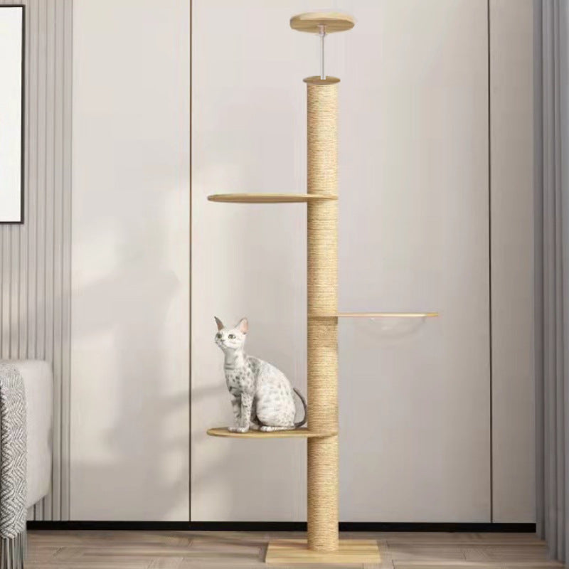 Jouets pour chat de cadre d'escalade de colonne de Tongtian