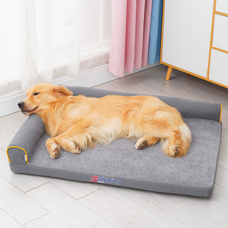 Canapé-lit pour chien, coussin de couchage amovible et lavable, nid pour animaux de compagnie