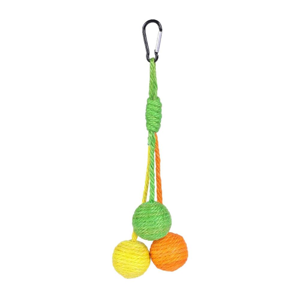 Bola rascadora para gatos, rascador masticable para gatitos, pelota interactiva masticable con cuerda de sisal para gatos, pelota rodante para gatos, juguete para rascar, para gatitos de interior, cachorro, gato, mascota