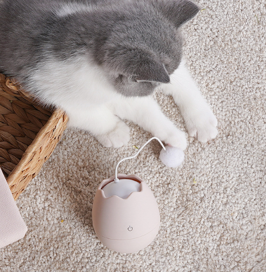 Divertidos juguetes para gatos con artefactos para gatos.