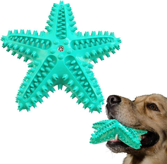 Sounding Starfish El cepillo de dientes natural para perros pequeños y medianos Starfish Cepillo de dientes natural Limpieza de dientes 