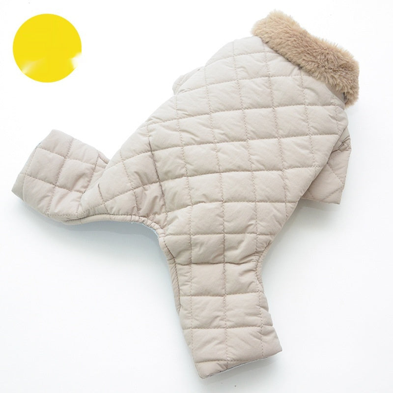 Manteau d'hiver en coton pour chien et chien, nouveau manteau en coton pour animaux de compagnie