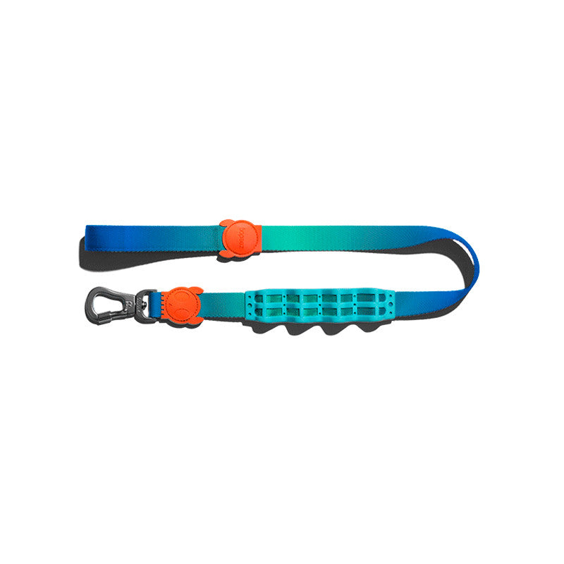 Buffer shock traction rope