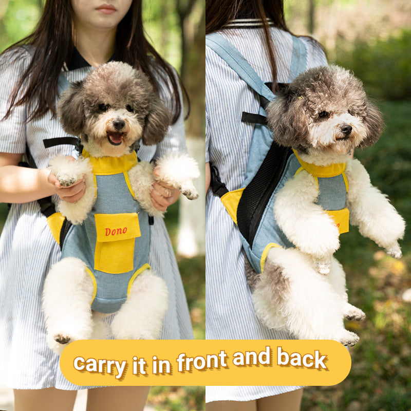 Bolsa de viaje tipo bandolera para el pecho para cachorros y gatitos, para transportar perros y gatos, transpirable, bonita y nueva mochila portátil con correa cruzada para el hombro 