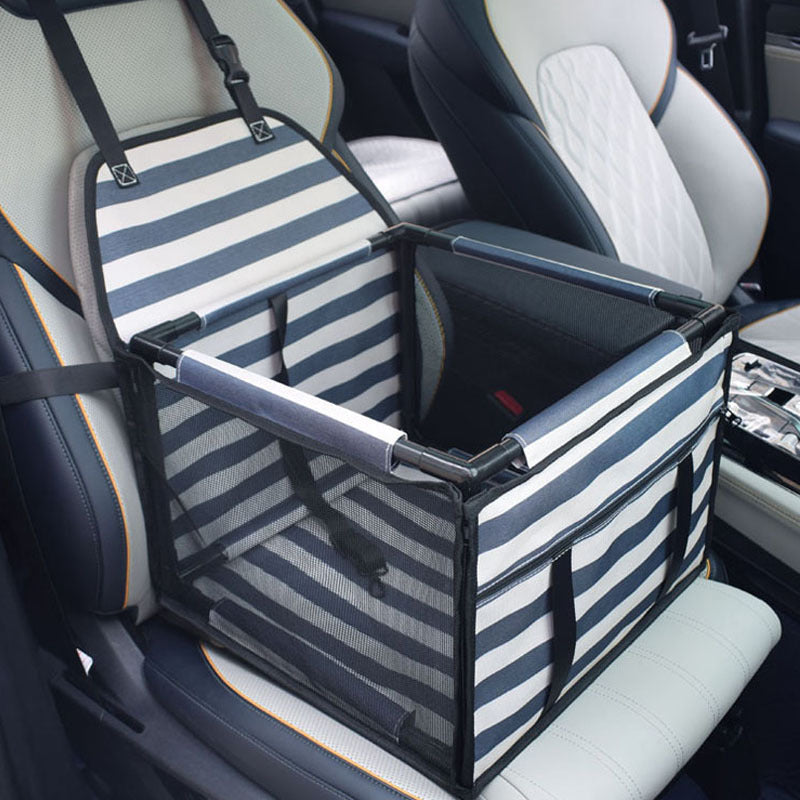 Alfombrilla para coche para perros, asiento de seguridad para mascotas, bolsa impermeable antisuciedad para uso en coche, perrera para coche