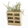 Wooden Grass Rack And Food Box Rabbit Chinchilla