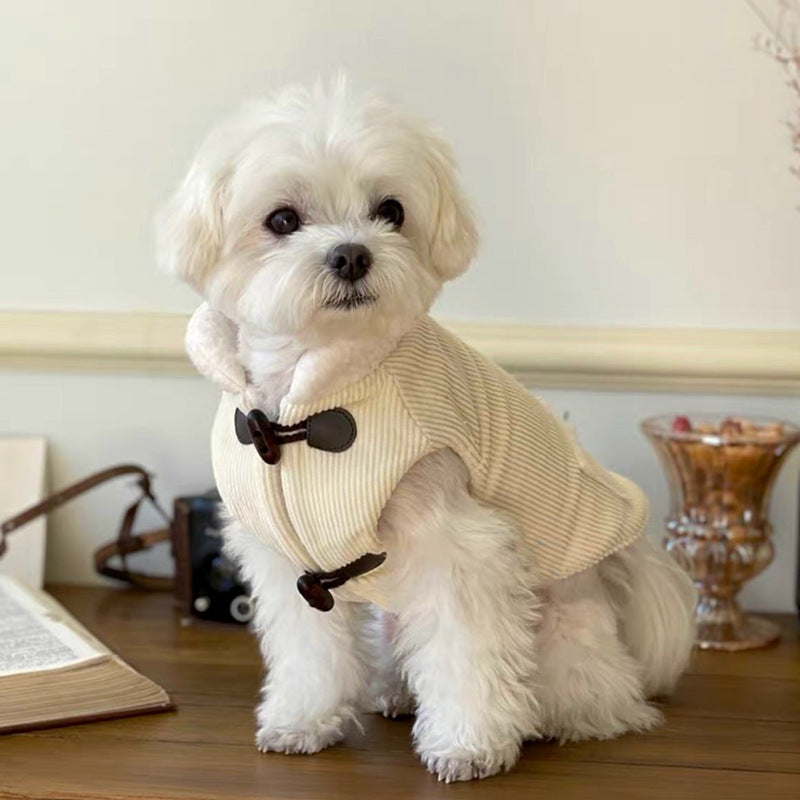 Autumn And Winter Pet Thickened Cotton Coat