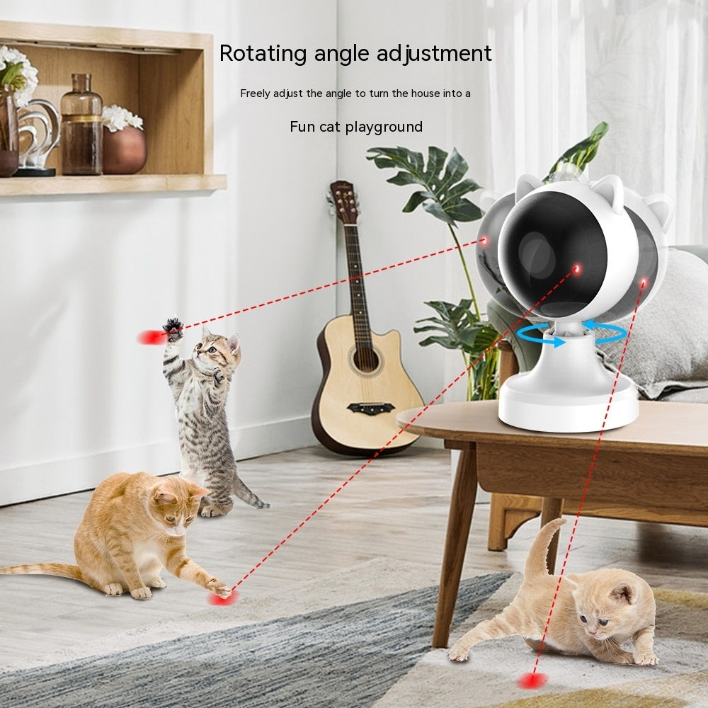 Juguete inteligente láser para gatos con carga USB