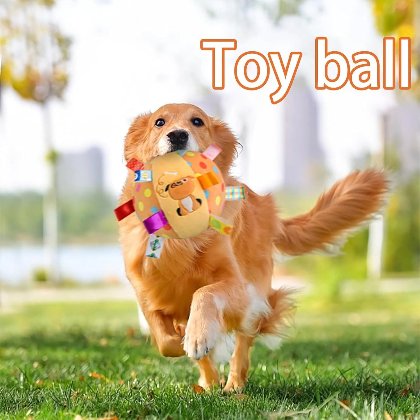 Built-in Chimes And Squeaky Balls For Dogs - Keep Your Pet Entertained And Active