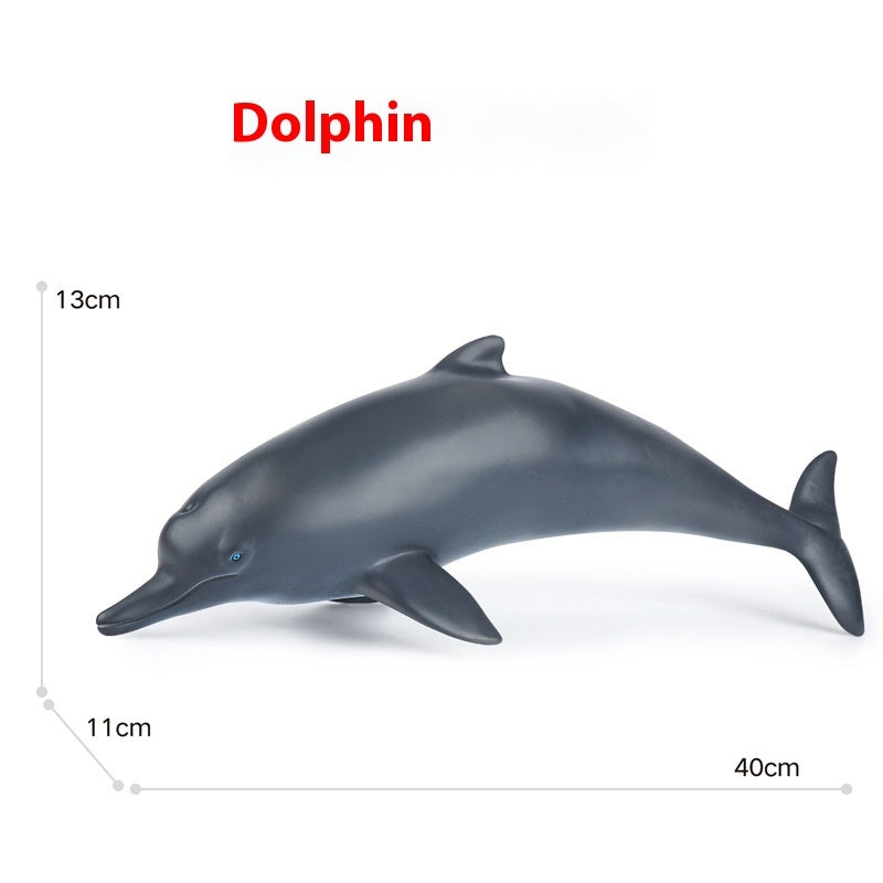 Large Soft Rubber Ocean Animal Model Toys