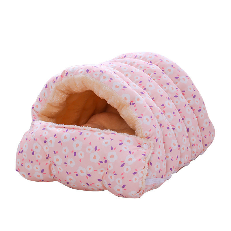 Winter New Closed Warm Cat Nest Removable