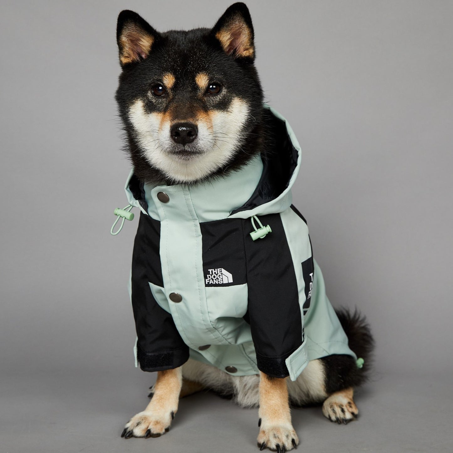 Chaqueta impermeable para perros grandes resistente al viento y a la lluvia