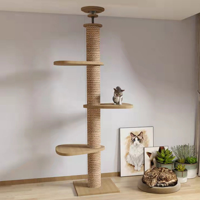 Juguetes para gatos con columpio de columna Tongtian