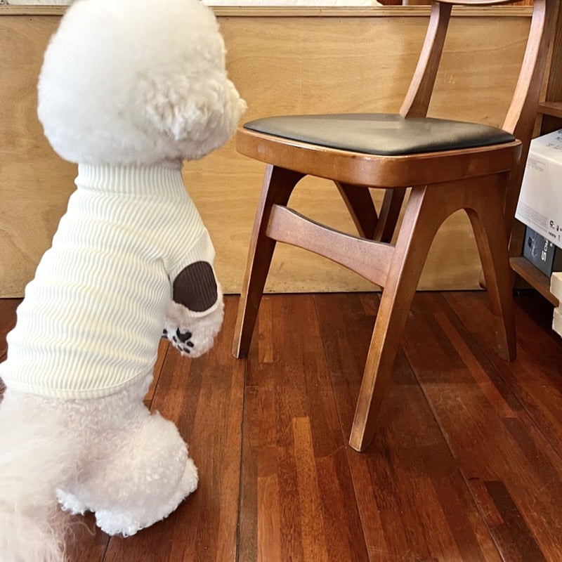 Chemise de base vêtements pour chiens vêtements de simplicité d'automne