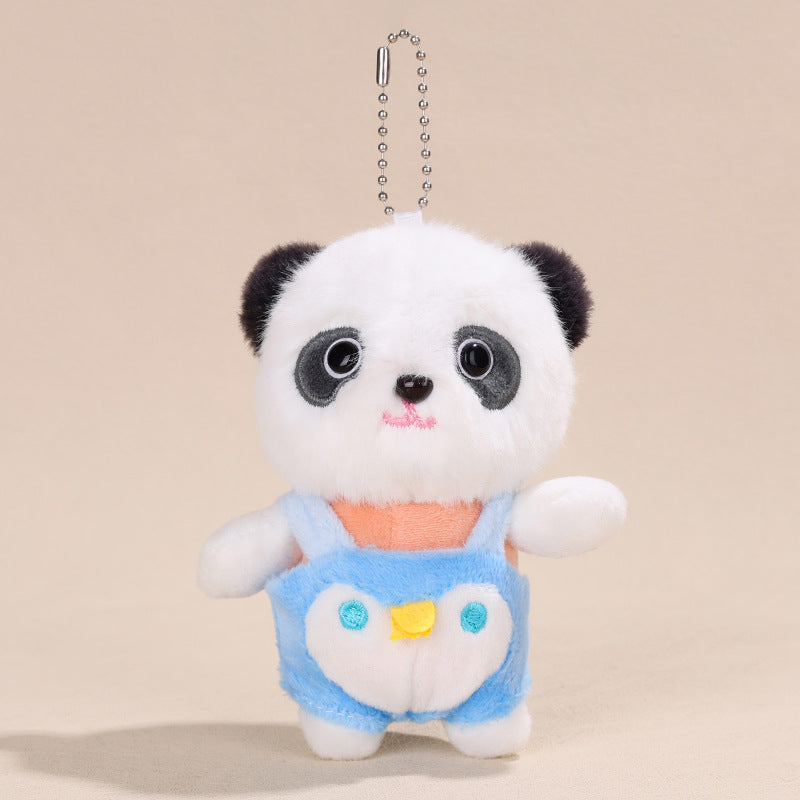 Jouet en peluche pendentif petit panda mignon