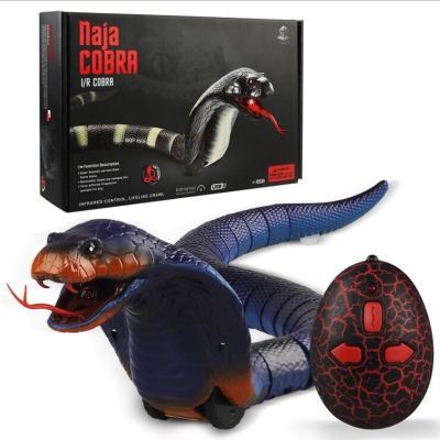 Nouveauté télécommande serpent crotale Animal tour terrifiant méfait jouet