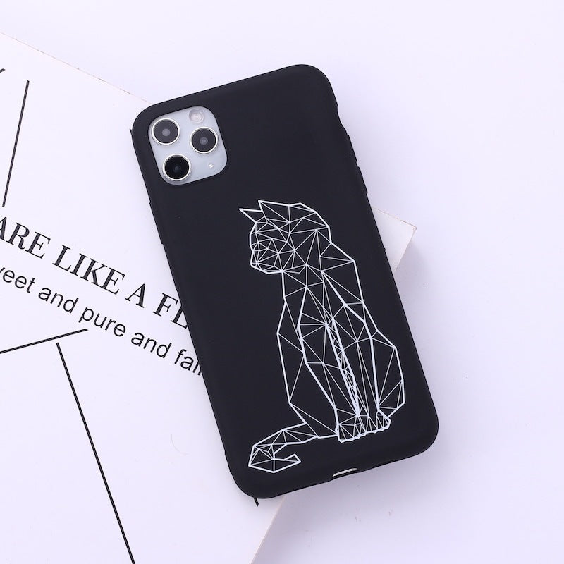 Animal line phone case