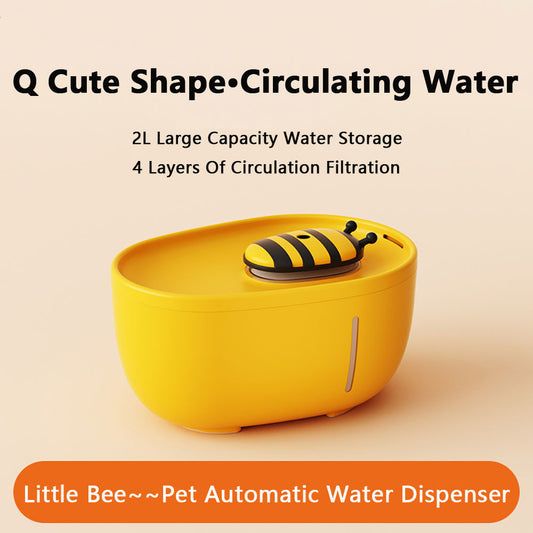 Cat Water Fountain Auto Filter USB Electric Mute Drinker Bowl Recirculate Filtring Drinker For Cats Dog Pet Water Dispenser