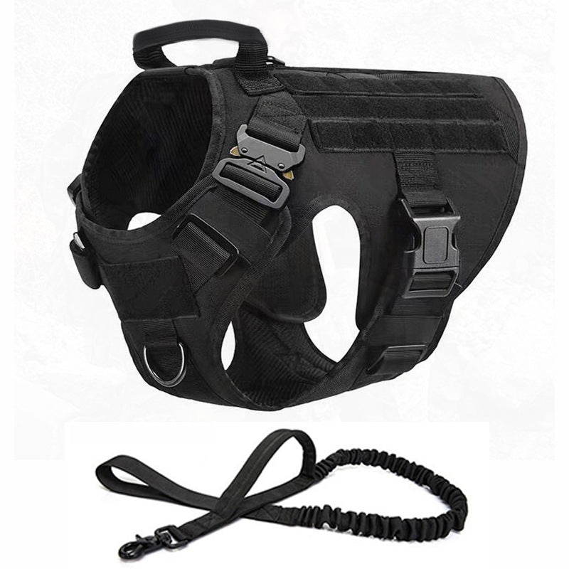 Gilet en Nylon hydrofuge, entraînement tactique, sangle de poitrine pour chien de berger allemand, antidéflagrant